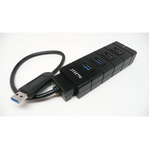 ViewHD USB 3.0 Hub (4 Port Pigtail, Black)<br><br><br>
