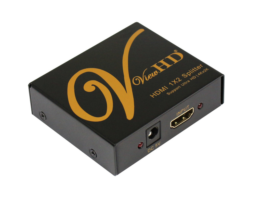 ViewHD Ultra HD / 4K HDMI Mini Splitter | VHD-Pluto | U9LTD