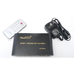 ViewHD HDMI Audio Extractor with 5.1CH Decoder + Audio EDID Setting +