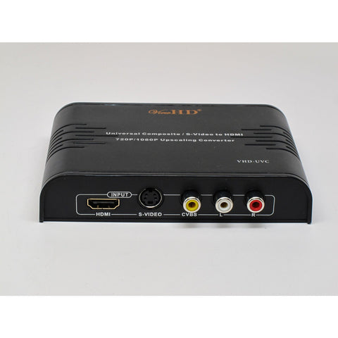 ViewHD Universal HDMI | Composite AV | S-video R/L Audio to HDMI 720P / 1080P PAL | NTSC Upscaling Converter | VHD-UVC