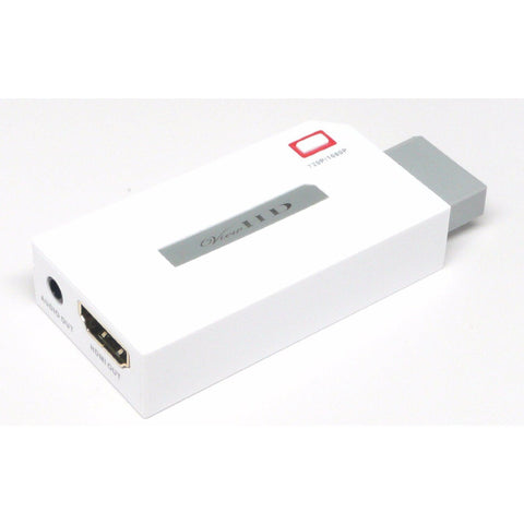 ViewHD Wii to HDMI Video & Audio Upscaling Converter for 720P / 1080P HDTV with Button Switch (White)